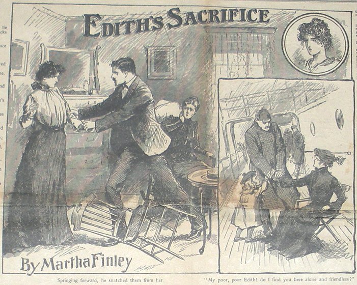 Illustration - Edith's Sacrifice