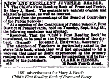 ad for 1851 book