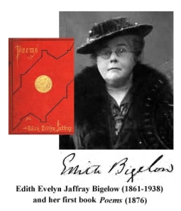 Edith Evelyn Jaffray Bigelow and 1876 book