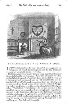 Illus - Little Girl Who Wrote