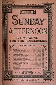 Sunday Afternoon Oct. 1879 cover